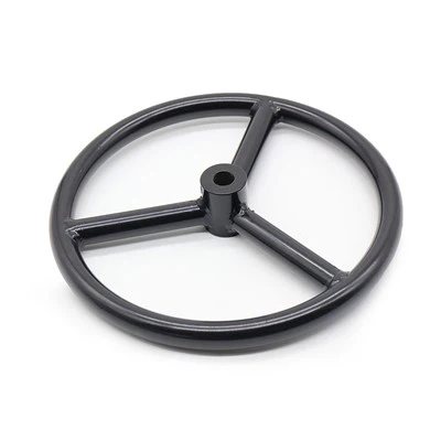 化学プラントのバルブハンドルホイール